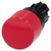 SIRIUS ACT, PRZYCISK GRZYBKOWY ZATRZ. AWARYJNE, 22MM, CZERWONY, 30MM, ODBL. PRZEZ OBRÃT - 3SU1000-1GB20-0AA0