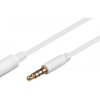 Kabel (przedłużacz) do słuchawek i audio AUX, 4-pin 3,5 mm Cu 3m