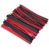 Sealey HSTAL72BR Heat Shrink Tubing 72pc Black & Red Adhesive Lined 200mm