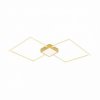 Lampa sufitowa HEX kolor złoty metal/akryl, plASTIk, LED 2000 Lm 3000K IP20 RLX96474-1B Zuma Line