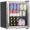 Baridi DH75 Mini Tabletop Beer & Drinks Fridge 50L Capacity - Stainless Steel