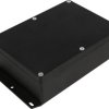 Hammond Electronics 1550Z120FBK Obudowa uniwersalna, (D x S) 171 mm x 121 mm, odlew aluminiowy, 1 szt.