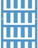 PA cable maker, inscribable, (W x H) 21 x 8.4 mm, max. bundle Ø 7.8 mm, blue, 1919200000