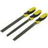Stanley 0-22-464 File Set 3 Piece Flat , 1/2 Round, 3 Square 200mm (8in)