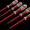 T49283PD DextroVDE Glo Phosphorescent Slim Screwdriver Set/5 PZ/SL