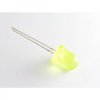 Dioda LED, 8mm, żółta, 40 mCd, dyfuzyjna, 30st
