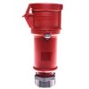 Gniazdo Przenośne 4P 32A 400V Czerwone Ip44 Protop 126 Men126