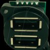 CP30090 Double USB socket, USB 2.0, black