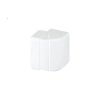 Simon Connect Kąt zewnętrznyy regulowany kanału kablowego Cabloplus PVC 160x55mm czysta biel TKA1605506/9