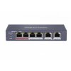 Switch PoE 4 + 2 Uplink 10/100Mb HIKVISION DS-SW06P-PL