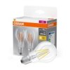 2X Żarówka Led E27 A60 4W 40W 470Lm 2700K Ciepła 300 Osram Filament