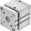 Siłownik kompaktowy skok: 20mm Festo Ø 80mm dwustronnego działania Action ADNGF-80-20-PPS-A