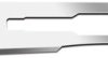 Scalpel blade, for 4/6A SM, BW 8.7 mm, L 53.6 mm, 419 SM