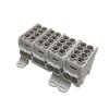 Blok dystrybucyjny - rozdzielczy HLAK 25 (MAG) 4P szary 2xAl/Cu 25mm²+16mm² 1000VAC/1500VDC MAG4254A00
