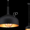 77062 Pendant fitting Embla II, max. 20 W, E27, black/gold