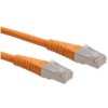Kabel Krosowy Roline Cat.6 (Klasa E) S/Ftp (Pimf), Pomarańczowy, 0,5 M