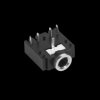 3.5 mm Jack Stereo Socket for PCB - Cabletech