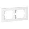 Ramka podwójna Onyx, Ra-2O, biały