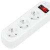 Przedłużacz 4 gniazda z uziemieniem + 2x USB 1.4m