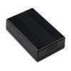KM-40 Obudowa z tworzywa KM40 wymiary: 130x80x35mm - czarna - ABS