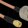 88897 HF N plug > SMA plug, 1 m RG-142