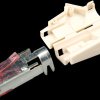 H7641.1 Hirose RJ45 connector Cat-6, TM21, beige