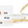 TASMA LED 24V COB 5W B.N. 320LED IP20