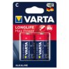 2x bateria R-14 R14 C 1,5V alkaliczna Varta Longlife Max Power