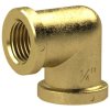 Angle piece, L 24 mm, 16 bar, brass, for pipe systems, 194101