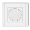 FLEXI Ściemniacz elektroniczny przyciskowo-obrotowy biały FRO-1