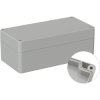 ABS enclosure, (L x W x H) 160 x 80 x 60 mm, light gray (RAL 7035), IP66, BYB-3-90H0132