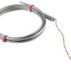 Termopara z izolacją mineralną K średnica 3mm długość 2m Końcówka z gołym kablem RS PRO