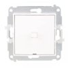 MINI Łącznik pojedynczy w stylu amerykańskim biały MWPUS-1