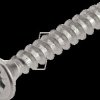 190056 Chipboard screws, countersunk head, 5.0x80 mm, PZ2, pack of 100