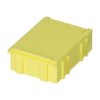 Skrzynka z przegródkami l. przedziałów: 1 szerokość: 42.3mm wysokość: 21mm głębokość: 57.4mm SB Żółty