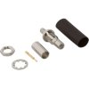 SMB panel socket 50 Ω, RG-174, RG-188, RG-316, LMR-100A, Belden 7805A, RG-174LL, solder connection, straight, 142180