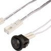 Deko Light MINI-AMP Einbausch. (Stecker-Buchse) 2x 100cm, 12V/24V, max. 3A, IP20 940066 Przełączniki montażowe; 100 cm