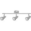 LEDVANCE 4058075540569 LED Spot Brushed Silver GU10 3 X 2.6W 2700K Warm White
