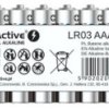 10 x baterie alkaliczne everActive Industrial LR03 / AAA (taca)