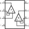Dual, 32-V, 19-MHz operational amplifier | D | 8 | -40 to 125