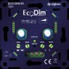 ECO-DIM.05-ZGB LED dimmer, duo, 2x 0 - 100 W, phase off (RC), Zigbee