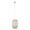 Lampa wisząca BOHO NEW 1 - punktowa Biały / słomkowy 5652 TK Lighting
