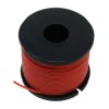 Silicone Cover Stranded-Core Wire - 50ft 30AWG Red