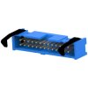Pin header, 26 pole, pitch 2.54 mm, straight, blue, 2-1761606-9