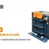 Transformator typ ET1oM-0,25 400V/230VAC
