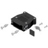 Conec 16-003260E Snaplock D-Sub Housing 15 Pins Plastic Black 90° 180° 1Pc