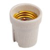 Oprawka Do Żarówek Gniazdo E27 Duży Gwint Ceramiczna Hldr-E27 02160
