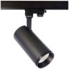 Lampa do systemu szynowego, wysokonapięciowego Deko Light Lucea 20 LED wbudowany na stałe 20 W LED czarny głęboki (ral 9