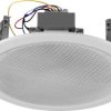 Monacor EDL-116TW Głośnik sufitowy PA 100 V biały 1 szt.