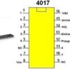 Układ scalony 4017/SMD